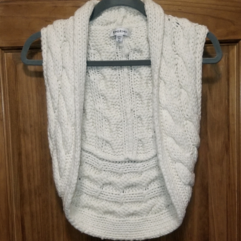 Bebe sleeveless sweater